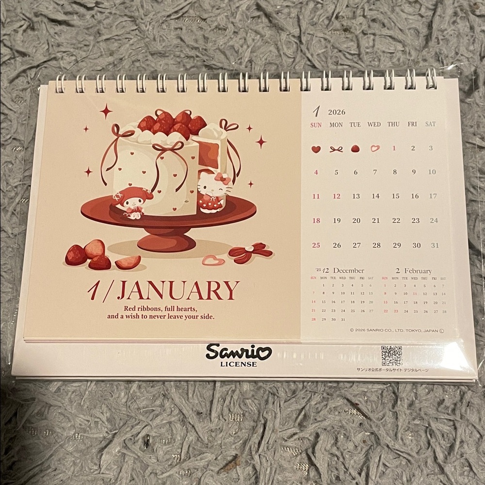Sanrio 2026 Desk Calendar